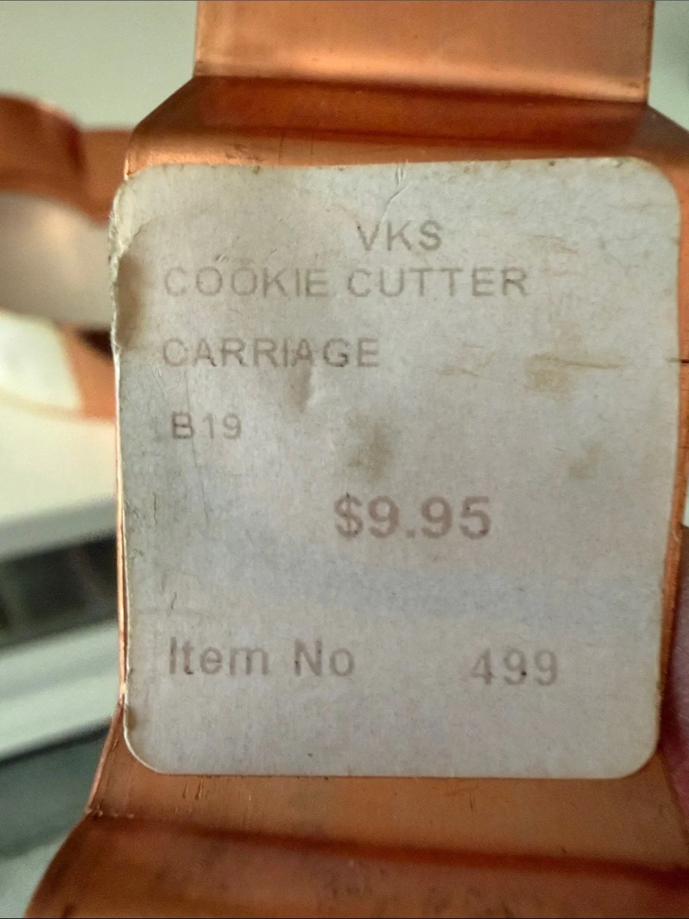 100% Copper Large Heavy Gauge Cookie Cutter Set of 7 Assorted Shapes